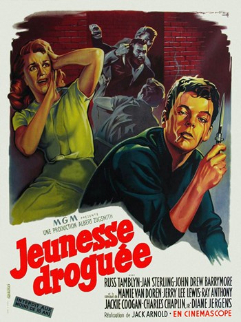 High School Confidential Movie Poster showcasing cinematic drama