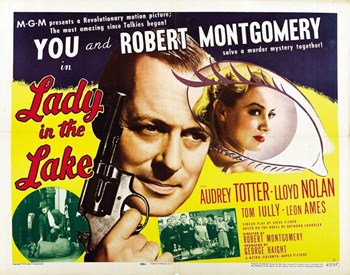 Lady in the Lake Movie Poster Print - Classic Film Art