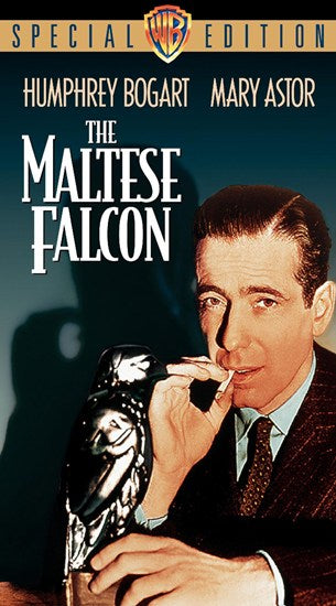 The Maltese Falcon Movie Poster Print featuring classic film design.