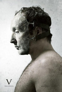 Saw V Movie Poster featuring chilling imagery from the horror film.