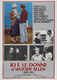 Annie Hall Movie Poster Print showcasing the classic film's iconic imagery.