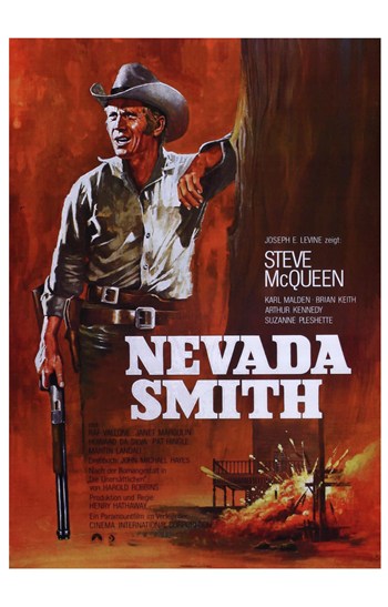 Nevada Smith Movie Poster Print showcasing classic film art
