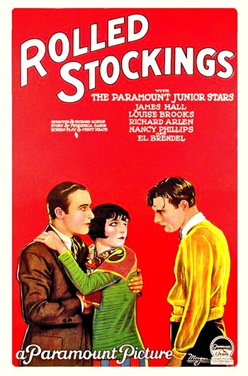 Rolled Stockings Movie Poster Print showcasing classic cinema art.