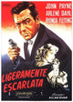 Slightly Scarlet Movie Poster Print showcasing vibrant design and vintage style.
