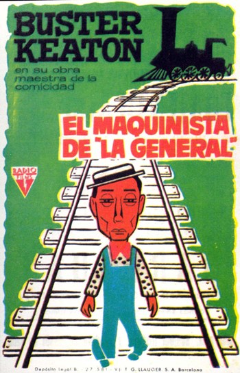The General Movie Poster Print featuring classic cinema art.