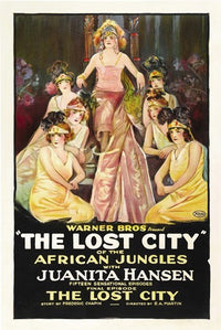 The Lost City Movie Poster Print capturing adventure and mystery.