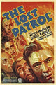 The Lost Patrol Movie Poster featuring classic cinema artwork.