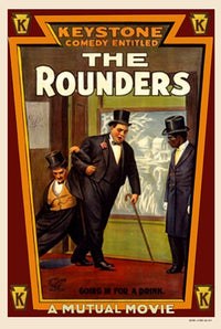 The Rounders movie poster print showcasing poker excitement