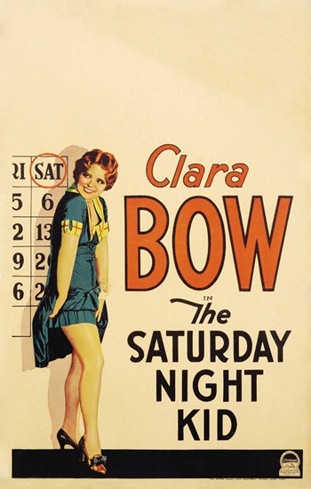 The Saturday Night Kid Movie Poster Print showcasing classic film artwork.