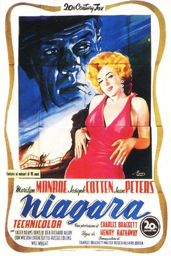 Niagara Movie Poster Print featuring cinematic imagery