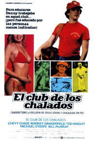 Caddyshack Movie Poster Print featuring iconic comedy elements.