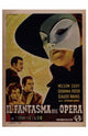 The Phantom of the Opera movie poster print capturing the classic tale's drama and allure.