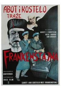 Bud Abbott and Lou Costello Meet Frankenstein movie poster