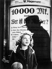 M Movie Poster Print showcasing cinematic art.