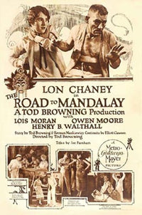 The Road to Mandalay Movie Poster Print featuring vibrant artwork.