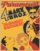Monkey Business Movie Poster Print showcasing vibrant colors and playful design.