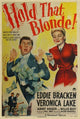 Hold That Blonde Movie Poster Print showcasing classic cinema appeal.