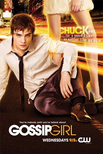Gossip Girl Movie Poster Print showcasing fashion and drama