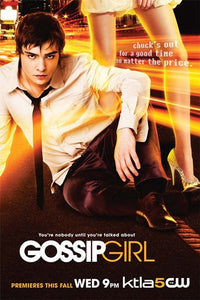 Gossip Girl Movie Poster Print featuring iconic imagery from the series
