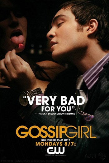 Gossip Girl Movie Poster showcasing the iconic characters and style of the series.