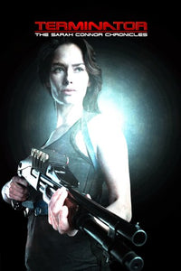 Terminator: The Sarah Connor Chronicles movie poster featuring iconic imagery from the series.