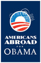 Barack Obama Americans Abroad for Obama Campaign Poster
