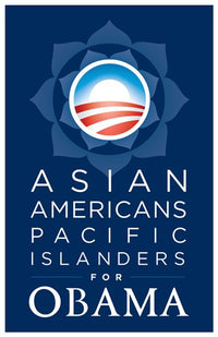 Barack Obama Campaign Poster - Asian Americans for Obama