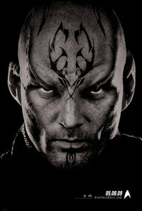 Star Trek XI Nero Style I Movie Poster featuring the villain Nero.