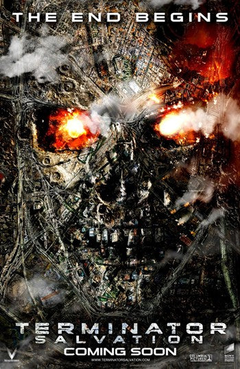 Terminator Salvation Style D Movie Poster, vibrant and dramatic design.