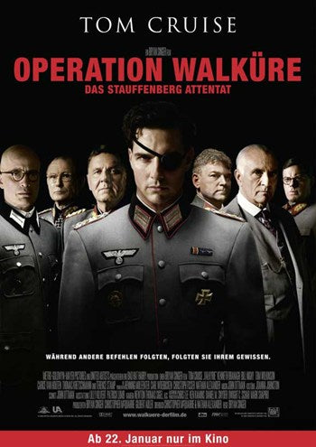 Valkyrie Movie Poster - Style A (German), vibrant film art print