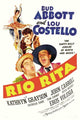 Abbott and Costello Ria Rita Movie Poster from 1942, featuring vibrant colors and classic comedy.