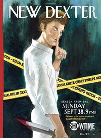 Dexter Movie Poster Print featuring iconic imagery from the series.