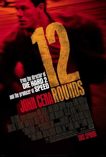 12 Rounds Movie Poster - Style A featuring action-packed design.