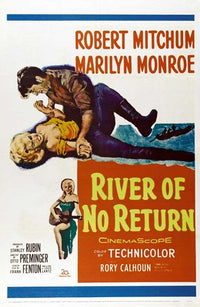 River of No Return Style C Movie Poster from 1954