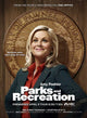Parks and Recreation Movie Poster Print featuring Leslie Knope and the Pawnee team.