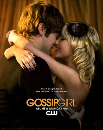 Gossip Girl Movie Poster Print featuring iconic imagery from the series.