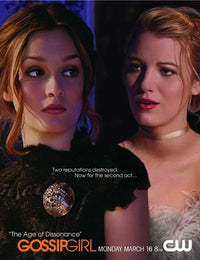 Gossip Girl Movie Poster showcasing the iconic characters and chic design.