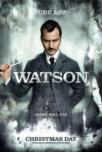 Sherlock Holmes Movie Poster - Style B from 2009, featuring vibrant visuals and cinematic themes.