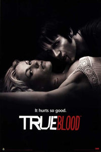 True Blood Movie Poster Print showcasing the dark themes of the series.