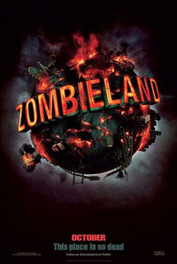 Zombieland Style A Movie Poster featuring horror and comedy elements.