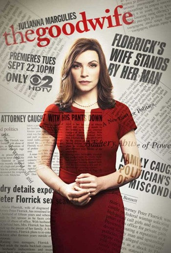 The Good Wife movie poster print showcasing the legal drama series.
