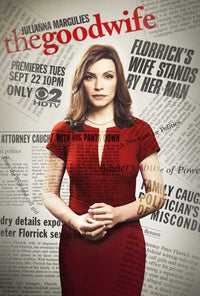 The Good Wife movie poster print showcasing the legal drama series.