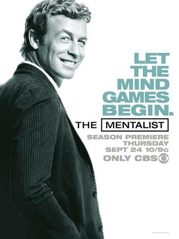 The Mentalist movie poster print featuring captivating visuals and design.