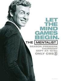 The Mentalist movie poster print featuring captivating visuals and design.