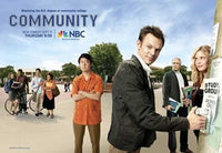 Community Movie Poster showcasing iconic characters and moments from the series.