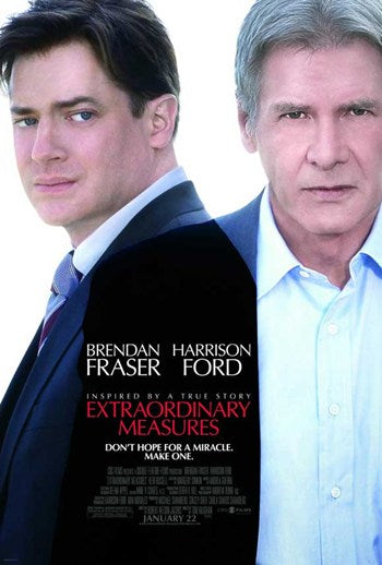 Extraordinary Measures Movie Poster - Style A, vibrant film artwork.