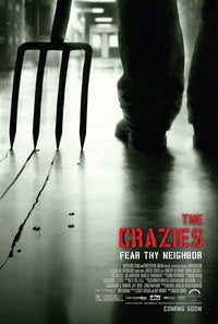 The Crazies Style B Movie Poster Print featuring vibrant colors and suspenseful imagery.