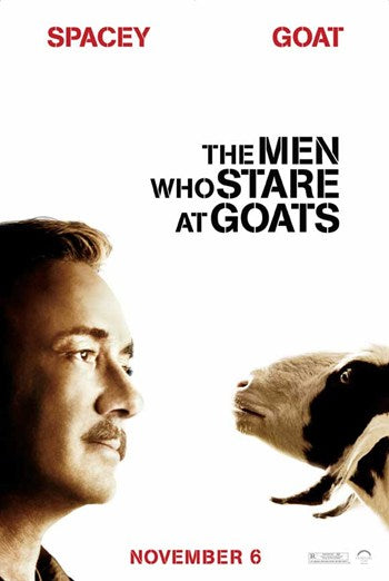 The Men Who Stare at Goats Style B Movie Poster