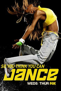 So You Think You Can Dance Movie Poster Print featuring dynamic dance imagery.
