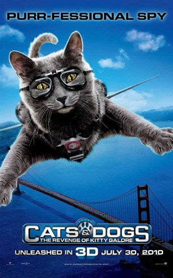Cats and Dogs: The Revenge of Kitty Galore Movie Poster in Style C